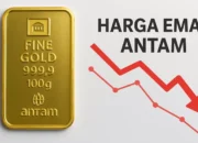 Harga Emas Antam Anjlok !