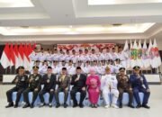 Paskibraka Gorontalo Dikukuhkan, Thomas Mopili Sampaikan Pesan Patriotisme