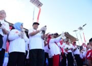Pemrov Gorontalo Angkat Wisata Hiu Paus dalam Peringatan HUT RI ke-80
