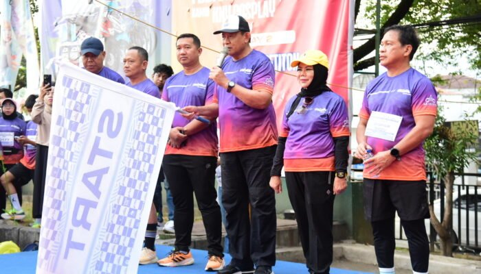 Gusnar Lepas 2.000 Peserta Fun Run 5K di Gorontalo