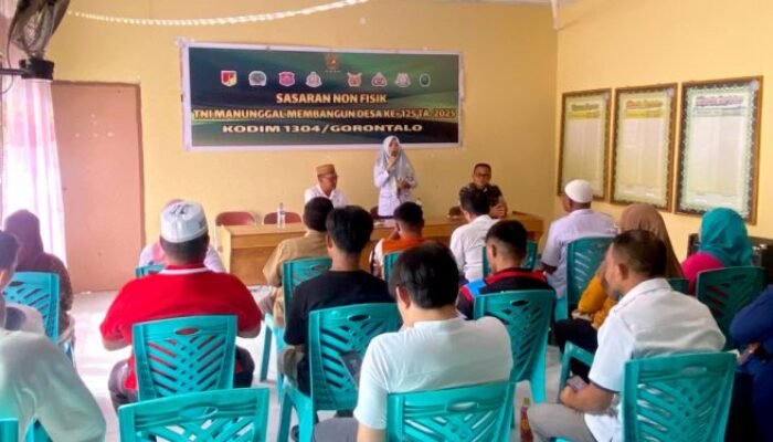 TMMD di Bone Bolango Ajak Warga Kembangkan Potensi Usaha Lokal