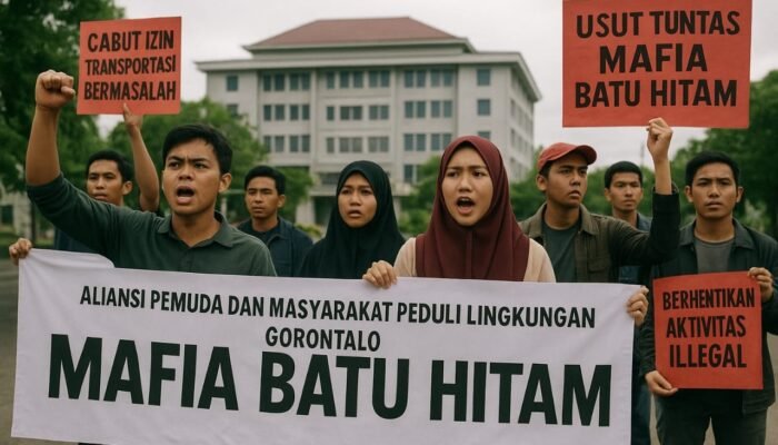 Korlap Aksi Diteror, Aliansi Pastikan Perlawanan terhadap Mafia Batu Hitam Gorontalo Terus Berlanjut