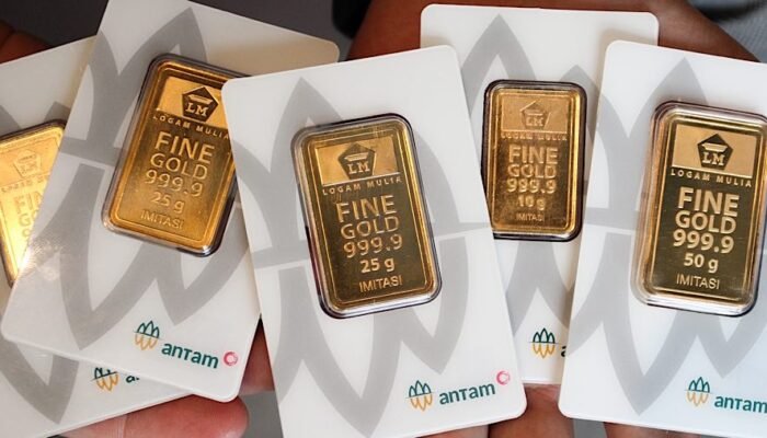Emas Antam Sentuh Level Tertinggi Sepanjang Sejarah
