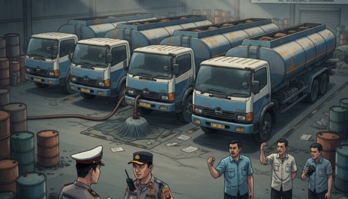 Main Kotor di Tengah Antrean, Owner SPBU Sudirman Diduga Timbun BBM Subsidi!