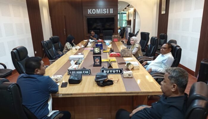 Komisi II Deprov Gorontalo Bahas Rencana Kerja Tahun 2026
