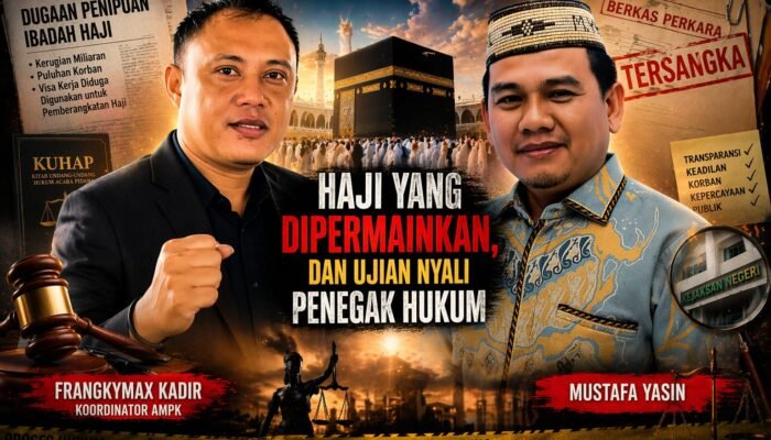 ‎Mustafa Yasin, Haji yang Dipermainkan, dan Ujian Nyali Penegak Hukum ‎