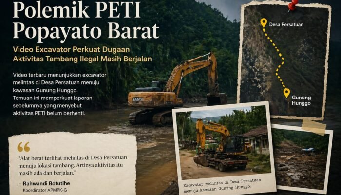 ‎Soal PETI Popayato Barat, Rahwandi Nilai Kapolsek Lakukan “Blunder”