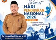 Pendidikan Bermutu untuk Semua, Pesan Kadis Gorut di Hardiknas 2026