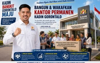Komitmen Nyata Andi Ilham untuk Kadin Gorontalo: Bangun dan Wakafkan Kantor Permanen