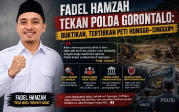 Fadel Hamzah Tekan Polda Gorontalo: Buktikan, Tertibkan PETI Hunggo-Singgopi