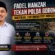 Fadel Hamzah Tekan Polda Gorontalo: Buktikan, Tertibkan PETI Hunggo-Singgopi