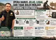 IPERA Harus Jelas, Legal, dan Tidak Boleh Menjadi Ruang Abu-Abu