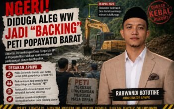 Ngeri! Diduga Aleg WW Jadi “Backing” PETI Popayato Barat