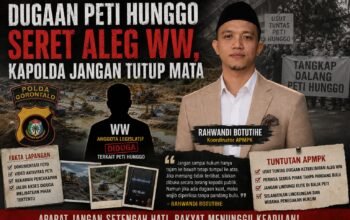 Dugaan PETI Hunggo Seret Aleg WW, Kapolda Jangan Tutup Mata