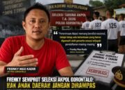 Frenky Semprot Seleksi Akpol Gorontalo: Hak Anak Daerah Jangan Dirampas