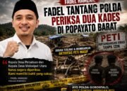 Fadel Tantang Polda Periksa Dua Kades di Popayato Barat