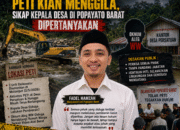 PETI Kian Menggila, Sikap Kepala Desa di Popayato Barat Dipertanyakan