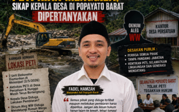 PETI Kian Menggila, Sikap Kepala Desa di Popayato Barat Dipertanyakan