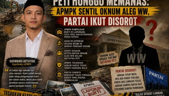 PETI Hunggo Memanas: APMPK Sentil Oknum Aleg WW, Partai Ikut Disorot