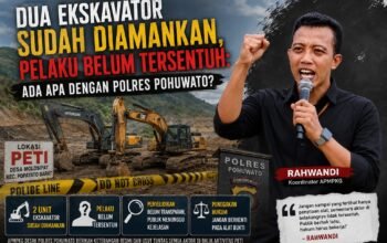 Dua Ekskavator Sudah Diamankan, Pelaku Belum Tersentuh: Ada Apa dengan Polres Pohuwato?