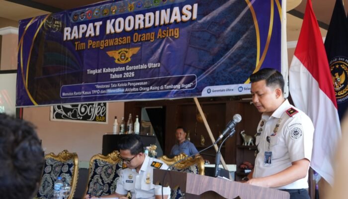Imigrasi Gorontalo Perkuat Pengawasan Orang Asing di Gorontalo Utara