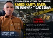 Dituding Terima Setoran Emas dari PETI, Kades Karya Baru: Itu Tuduhan Tidak Benar