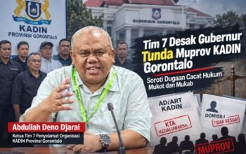 Tim 7 Desak Gubernur Tunda Muprov KADIN Gorontalo, Soroti Dugaan Cacat Hukum Mukot dan Mukab